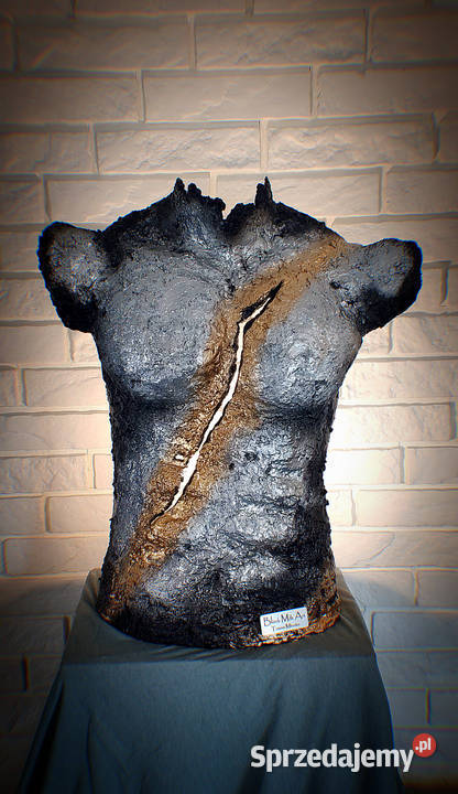 Strażnik serca rzeźba lampa sztuka użytkowa Piła