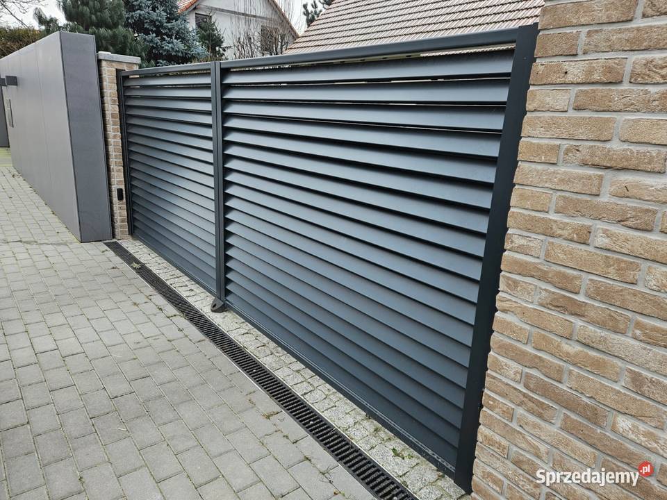 Brama skrzydłowa 400x120 VICTORY ogrodzenie Bramy Wrocław