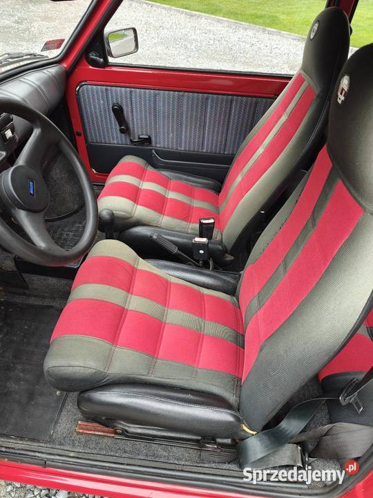 Maluch Fiat 126p czerwony Jastew