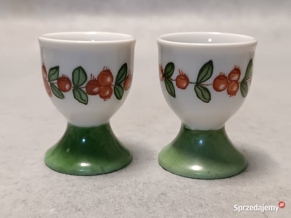 Porcelanowe Kieliszki na jaja Kieliszek na jajko