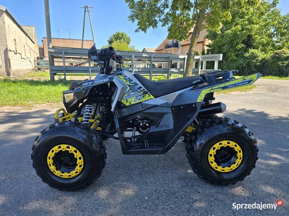 Quad Barton Terrax 125cc 2025r Duża Rama Koła 8 czterosuwowy Kruszwica