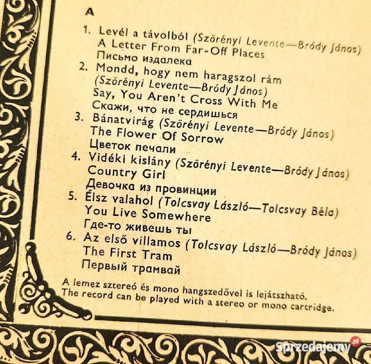 Fonogrf Country płyta winylowa z roku 1979 Chełmno