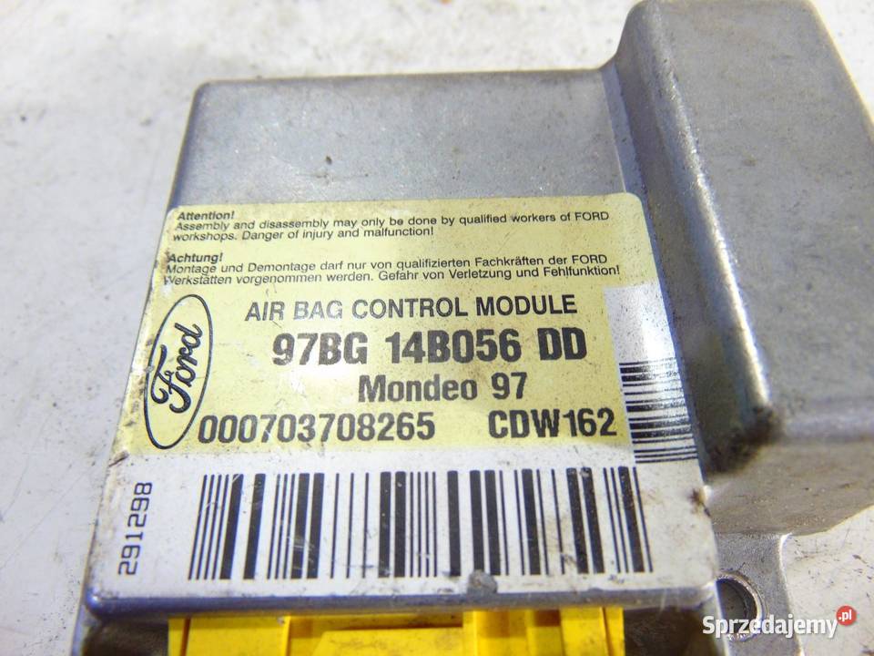 SENSOR AIR BAG AIRBAG FORD MONDEO MK2 osobowe