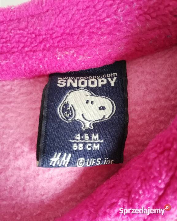 Bluza polar 68 HM Snoopy Katowice sprzedam