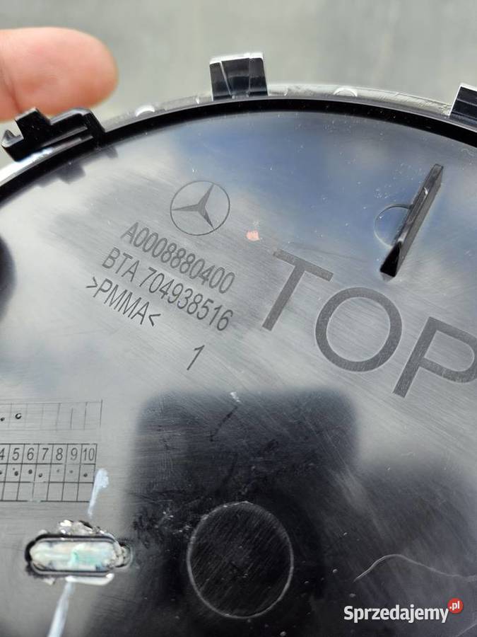MERCEDES ZNACZEK EMBLEMAT PRZÓD PRZEDNI Międzychód