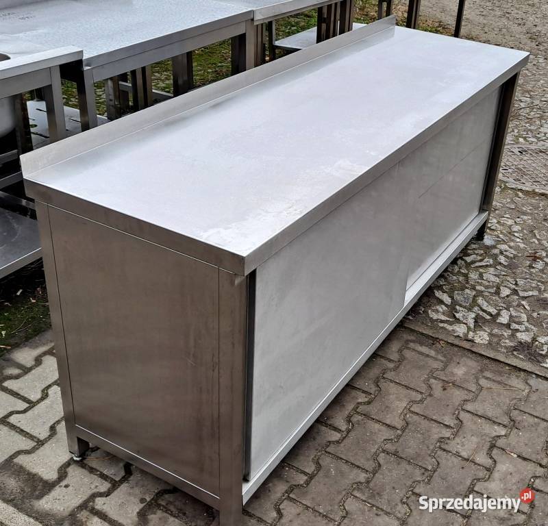 Stół Gastro z Szafką Drzwi Suwane 2006085 M1174