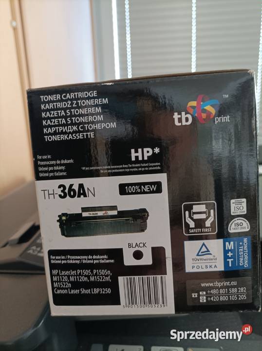 Toner do drukarek HP LJ P1505 Canon Laser Shot Warszawa