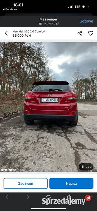 Hyundai ix35 20 Comfort 191000km