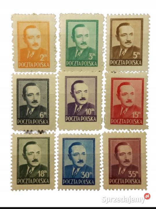 POLSKA Fi 470478 1948 Bolesław Bierut lubelskie Puławy