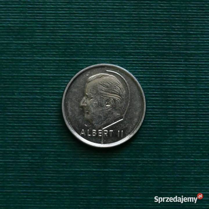 BELGIA 1 frank 1998r Napis francusku BELGIQUE Gliwice