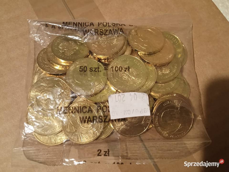 Woreczek menniczy 2 50 Kanonizacja Jana Pawła II Poznań