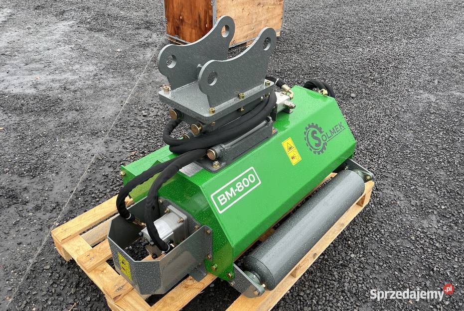 Solmek BM 800 mulczer hydrauliczny do koparki Zaklików