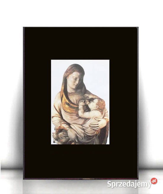 religijny plakat A4 włoski renesans plakat 21x30