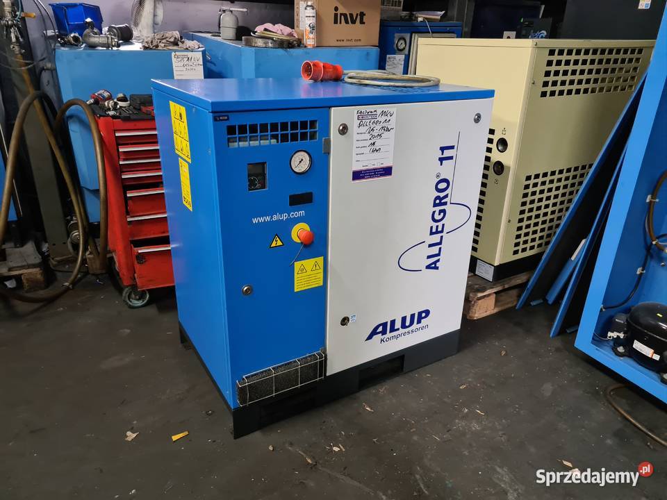 Kompresor śrubowy ALUP ALLEGRO 11 11 kw 2 Zduny