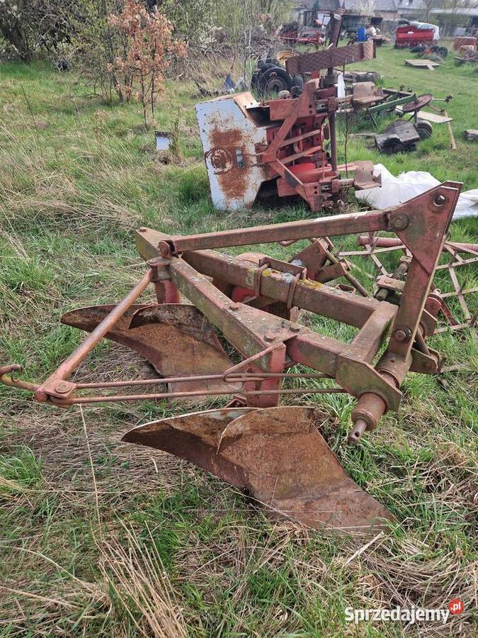 Pług 2 dwuskibowy Trojanów