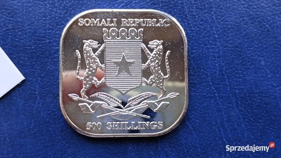 Stare monety 500 szyling 2005 Somalia 3 Lesko