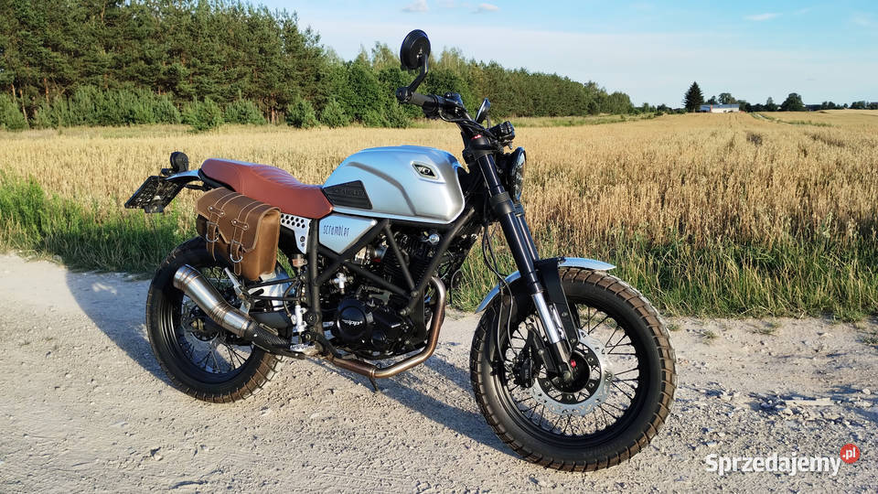 Zipp Scrambler 125 I właściciel 1479 Sakwy garażowany Lublin