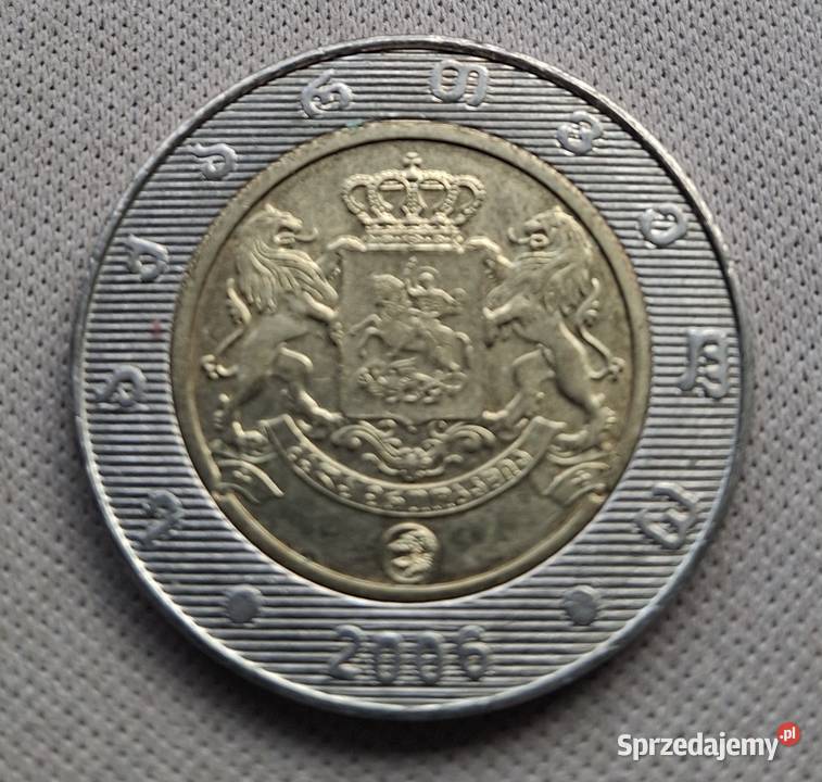 GRUZJA2 LIRA2006 r Numizmatyka mazowieckie Legionowo