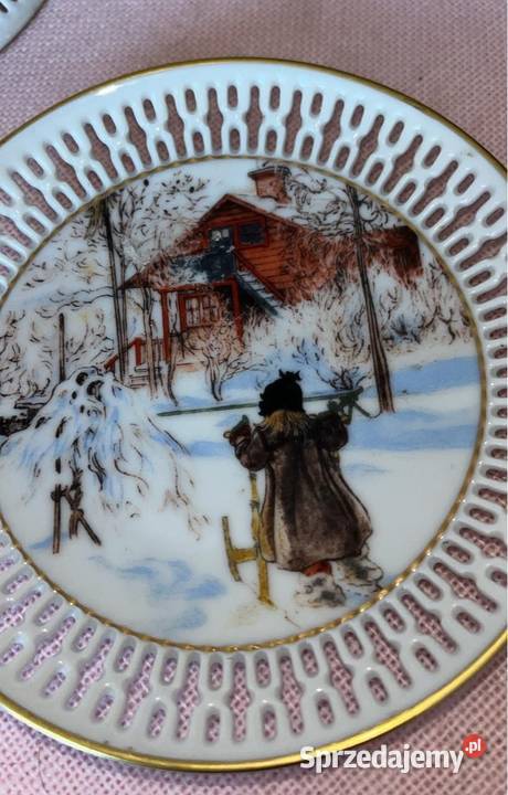 Talerzyk Royal Copenhaga Z limitowanych edycji Porcelana i szkło Gdańsk sprzedam