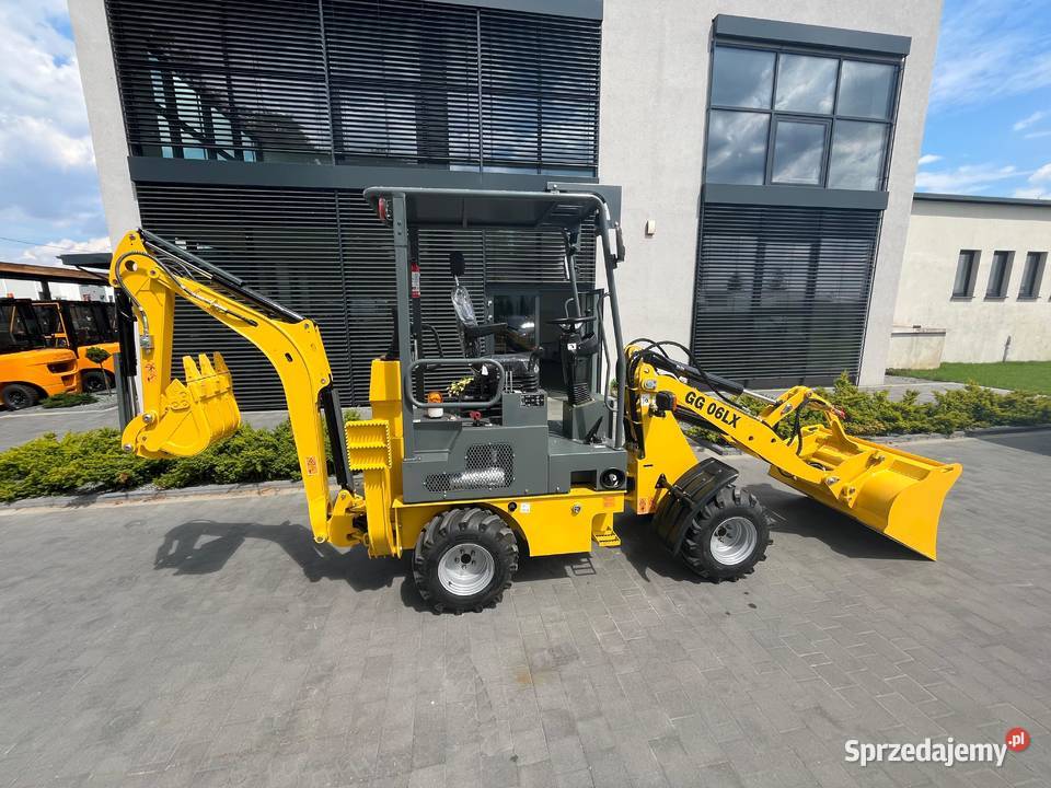 Nowa Koparkoładowarka model GG06 LX marki Gunter Poniatowa sprzedam