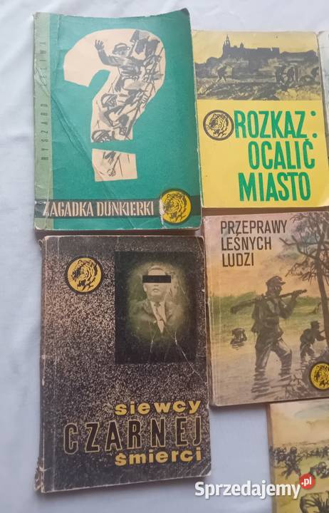 Zestaw 7 książeczek z serii Żółty Tygrys Lata Koźminek
