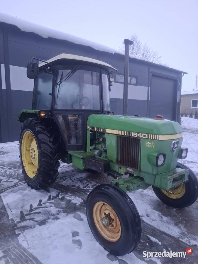 Ciagnik John Deere 1640 68 John Deere lubelskie Działyń