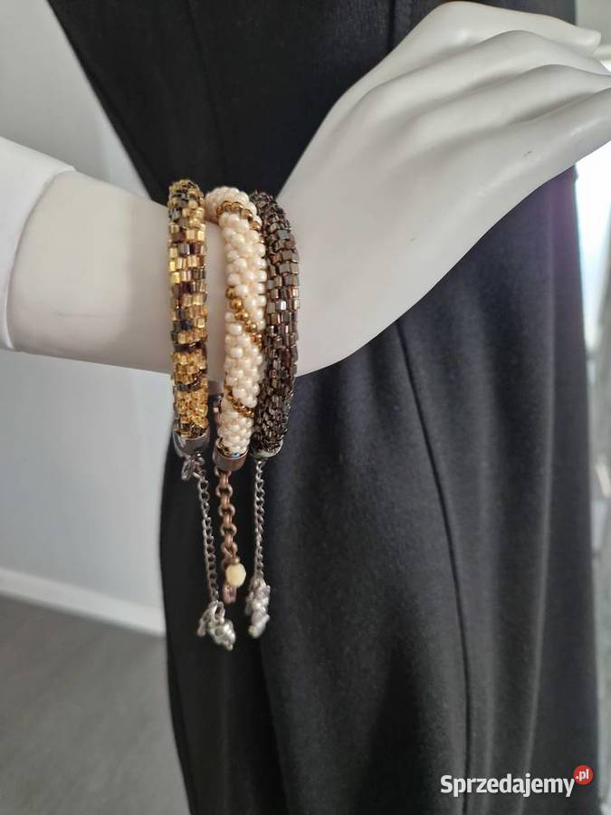 Bransoletka komplet 3 sztuki Nowogard sprzedam