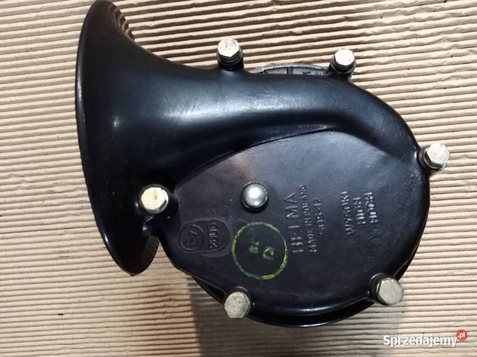Syrena Warszawa fabrnowe klaksony Belma SDS12