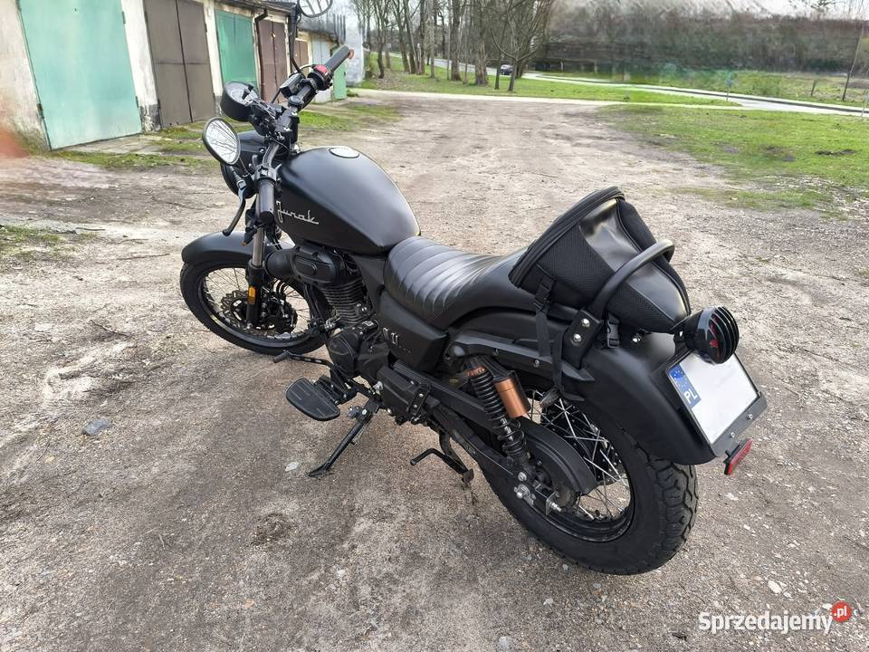 Junak M12 Vintage Custom M21 na kat B 125 3 elektryczny starter Bytom