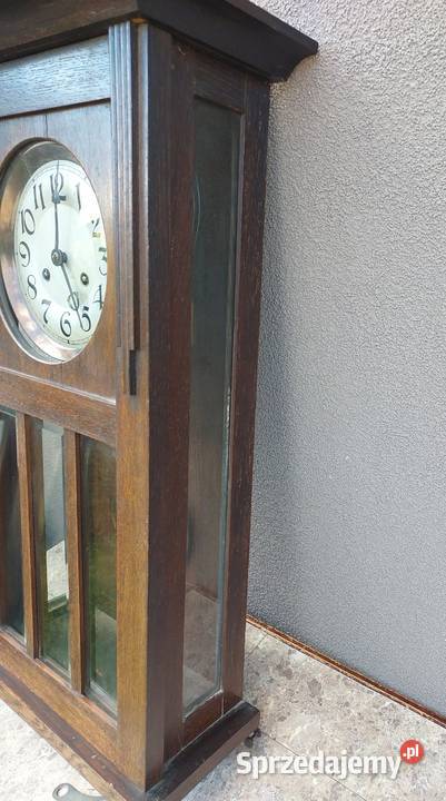 212 Stary zegar ścienny przedwojenny sprawny Tczew