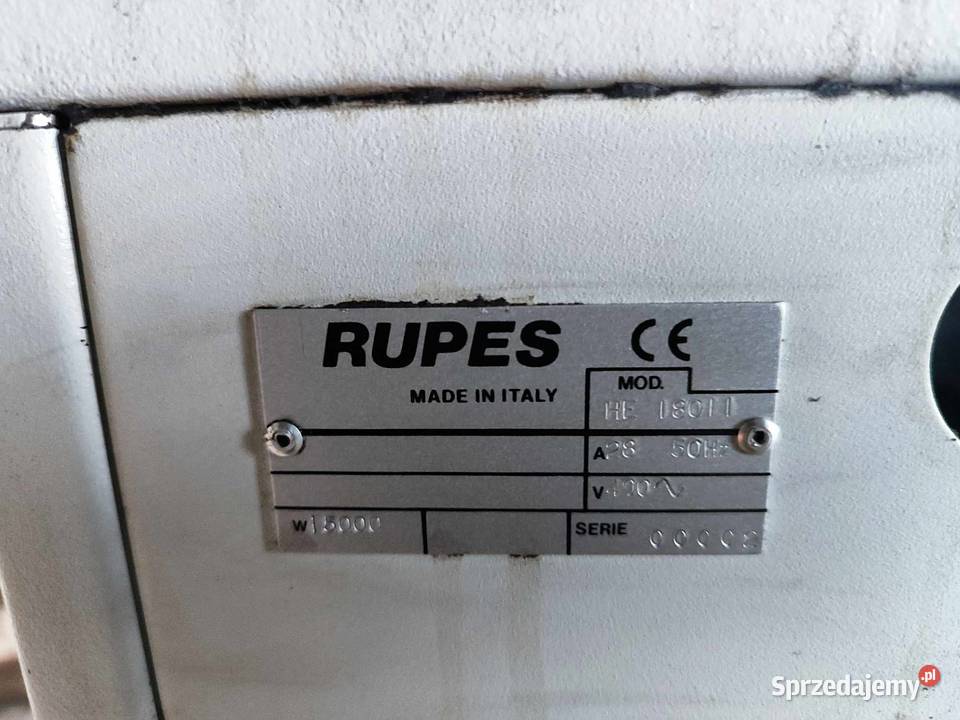 Turbina odkurzacz RUPES z inwerterem HE1801i Pozostałe podkarpackie Sanok