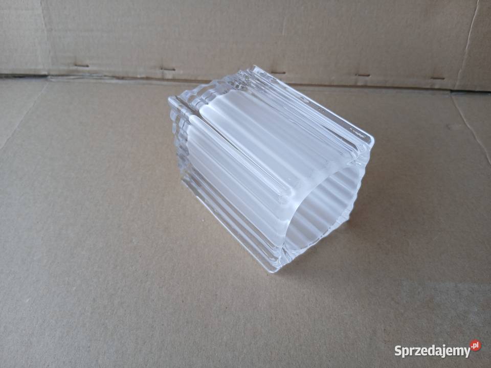 Klosz do Lampy Kostka na oprawkę G9 75x75x112mm Warszawa