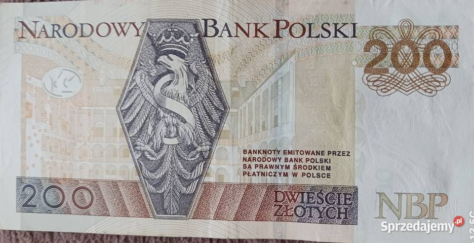 200 Zygmunt I Stary 30III2015 rseria A Y1343442 Konin