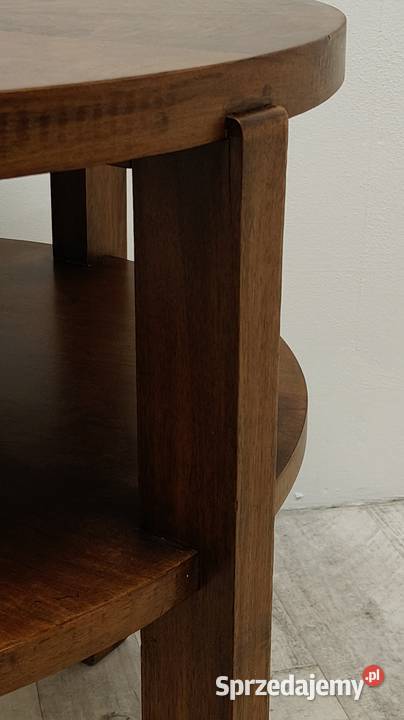 stolik kawowy ława Art deco vintage okrągły Radomsko