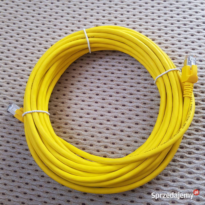 Kabel Krosowy LAN DATWYLER kat6a flex 4P Zolty sprzedam