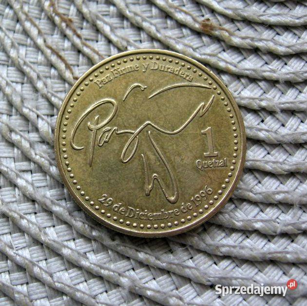 Gwatemala 1 Quetzal 1999r Kalisz