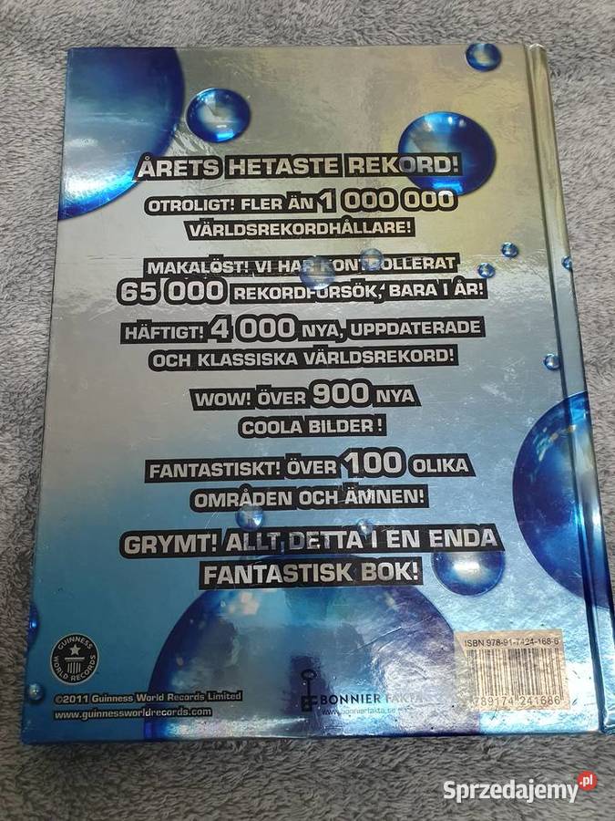 Guinness World Records 2012 język szwedzki Gdynia sprzedam