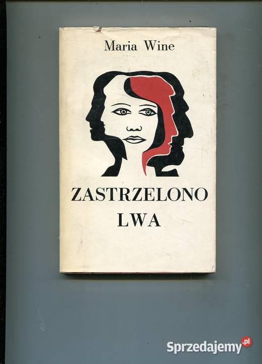 Zastrzelono lwa Maria Wine miękka z obwolutą Książki i Podręczniki zachodniopomorskie Szczecin