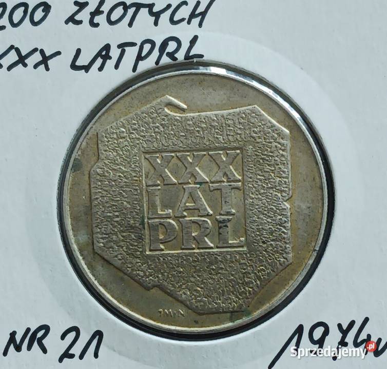 200 XXX Lat PRL 1974 r 21 wielkopolskie Konin