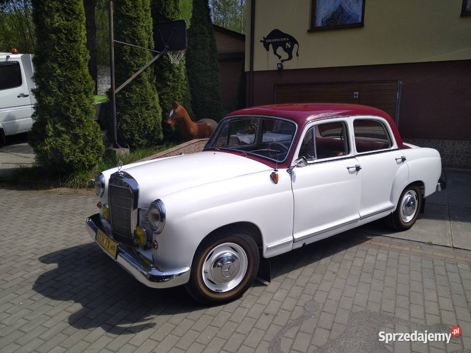 Mercedes W121 PONTON perełka 1962r zabytek Pozostałe małopolskie Trzebinia