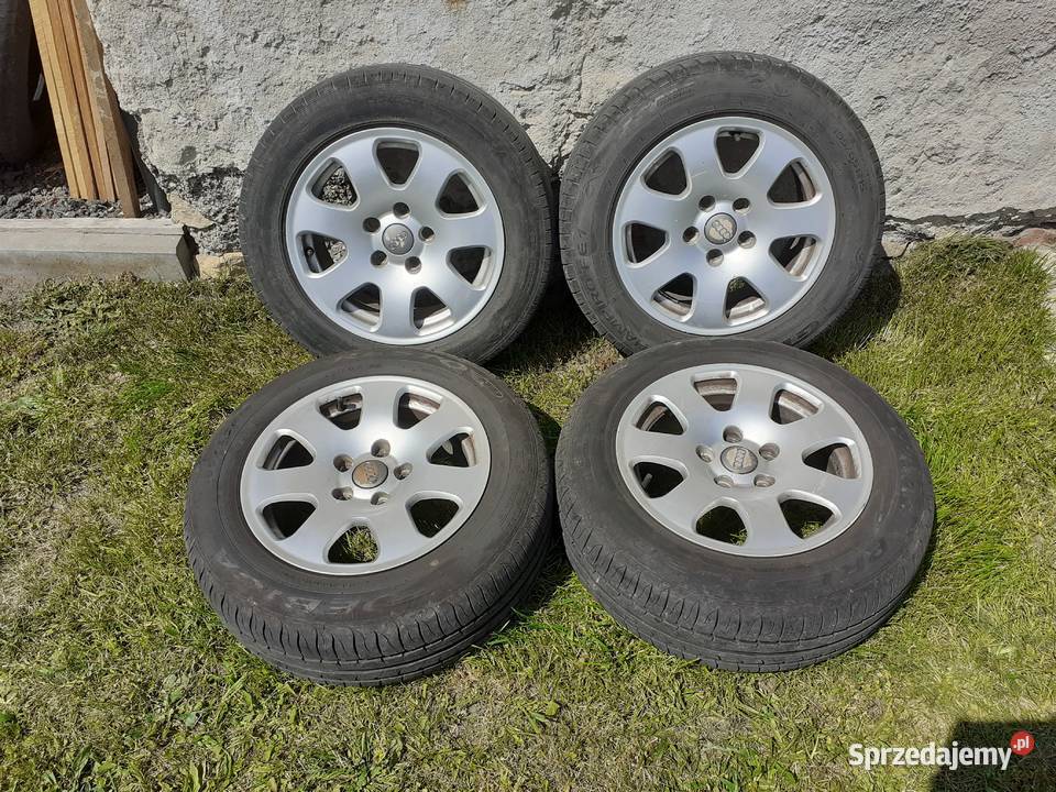Sprzedam 4 felgi aluminiowe z oponami do audi Polanica-Zdrój