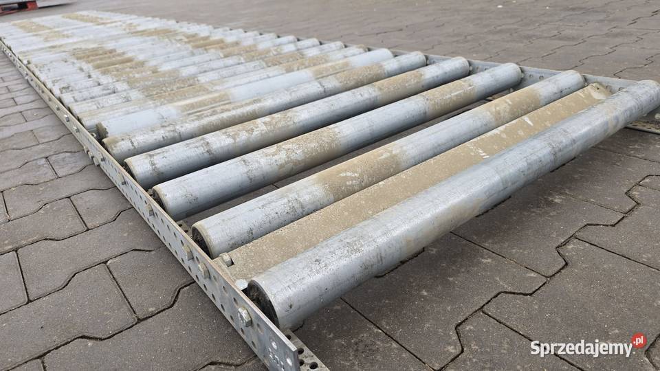 Rolki transportowe przenośnik paletowy