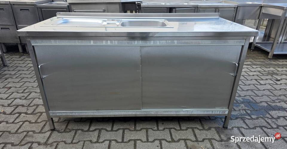 Zlew 1 Komorowy z Szafką Ociekaczem 1607085 Gastronomia Gastronomia Nowe Skalmierzyce