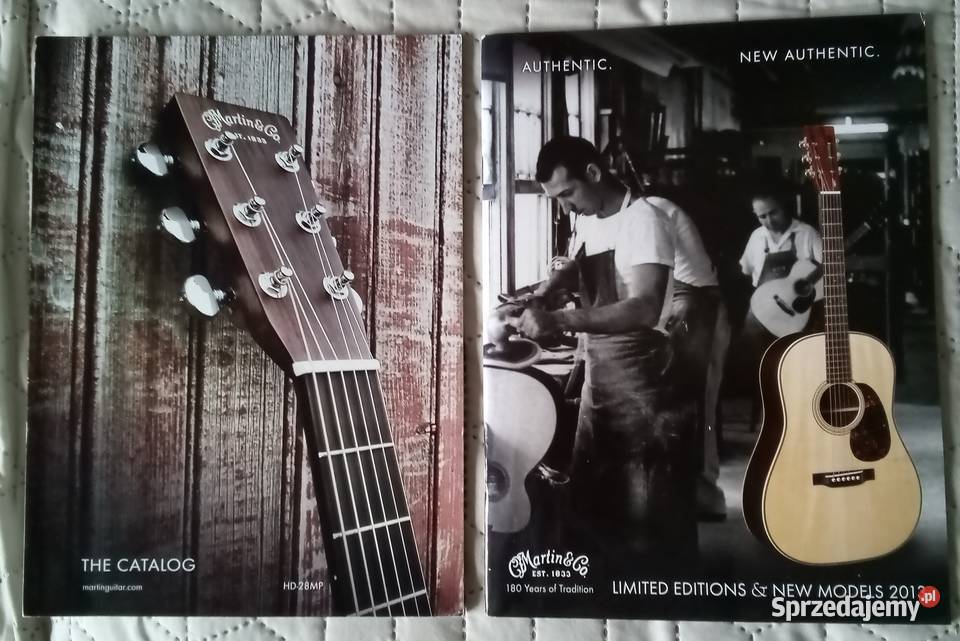Martin 2012 guitar catalog Limited Editions Kępice sprzedam