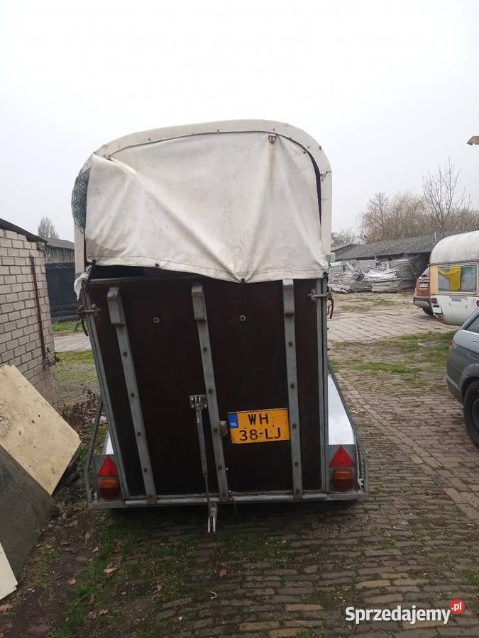 Przyczepa koni zwierząt 680kg świętokrzyskie Pińczów