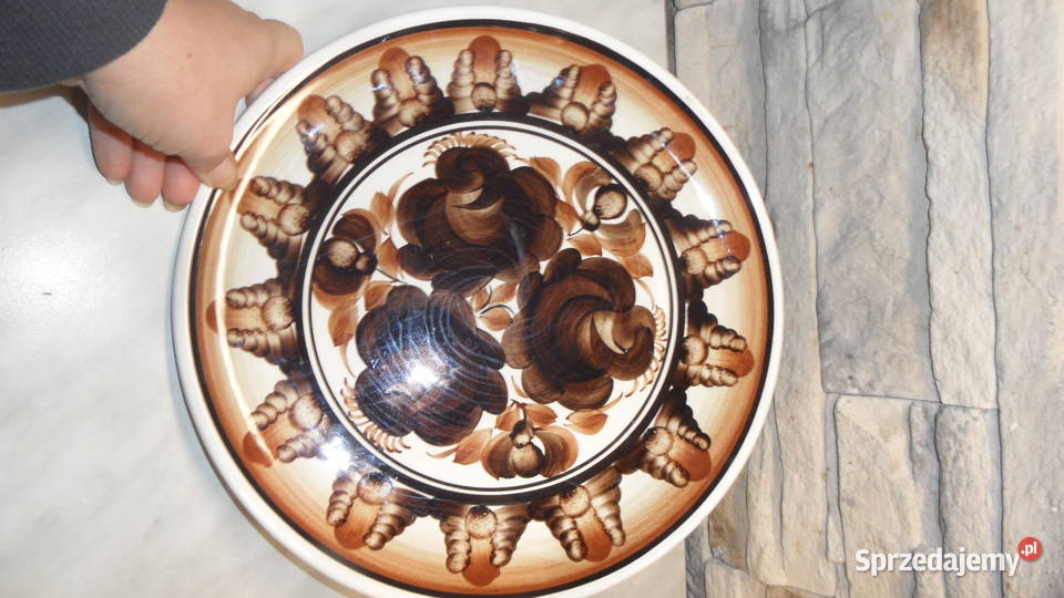 Talerz Koło Fajans Poznań sprzedam