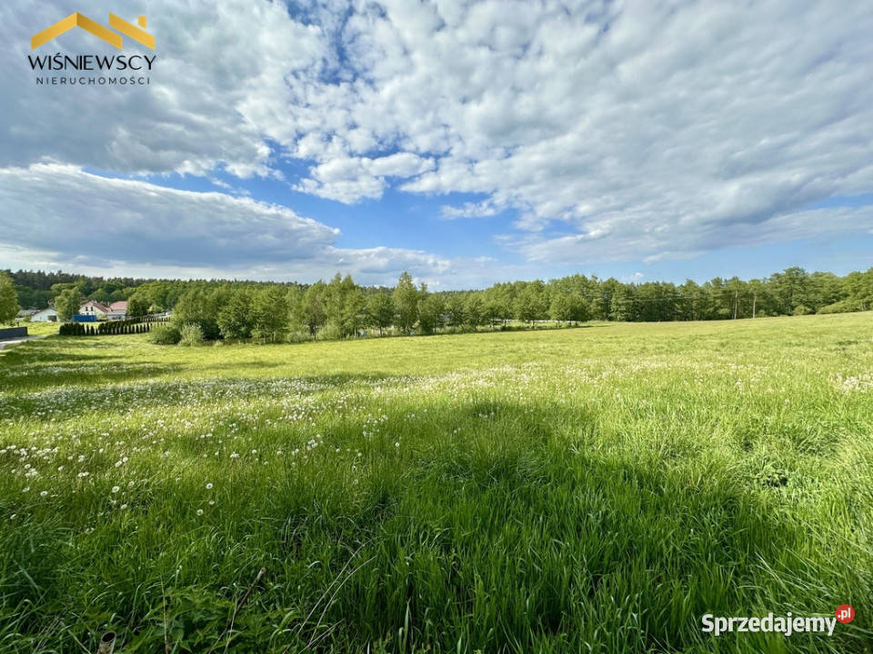 Działka budowlana 1224 m2 Zajezierze wydane WZ Sprzedaż pomorskie