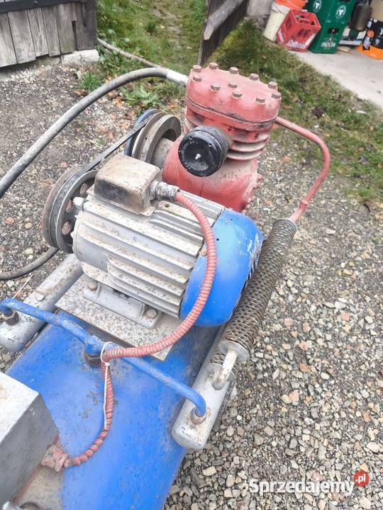 Kompresor 180l dwu tłokowy świętokrzyskie Dziewiątle