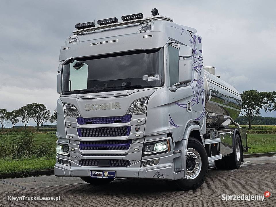 Scania G500 MILKTANK12M3 cysterna 4x2 2021 półautomatyczna