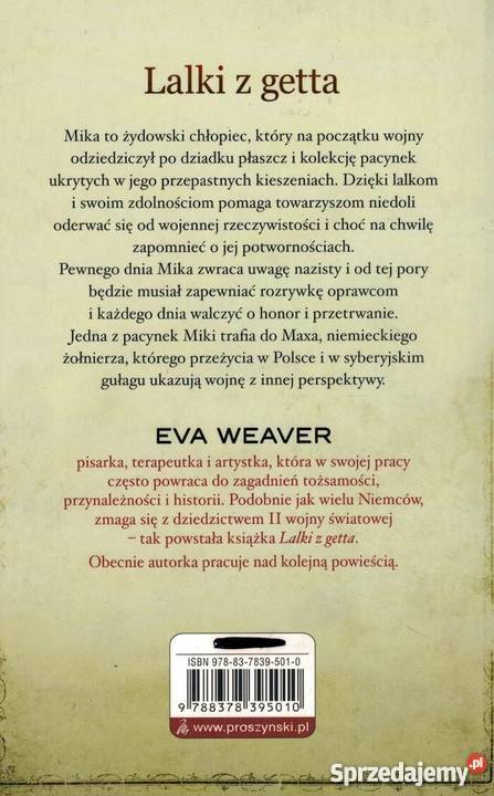 LALKI Z GETTA EVA WEAVER pomorskie Słupsk